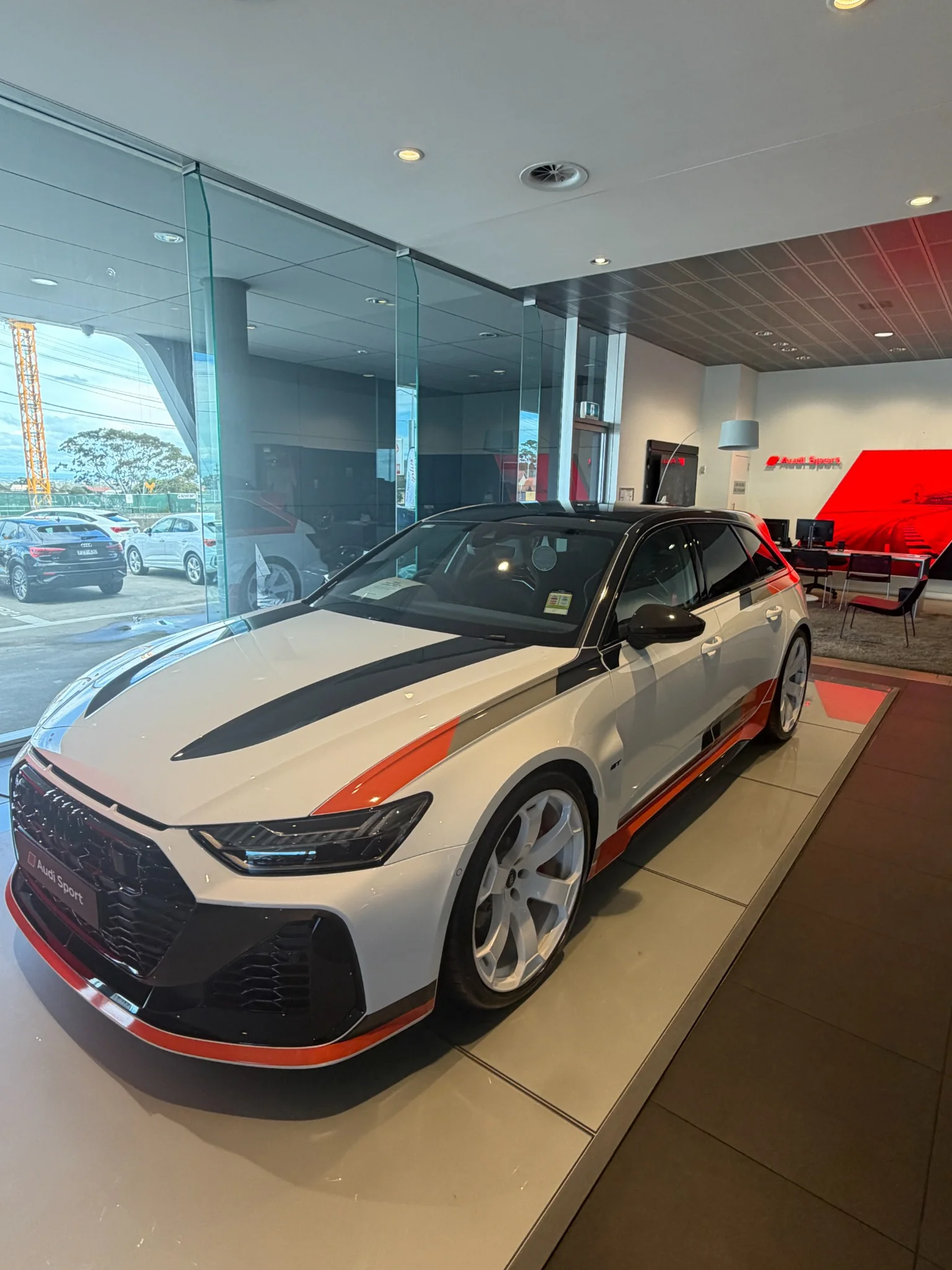 Audi Alto Artarmon premium showroom refurbishment