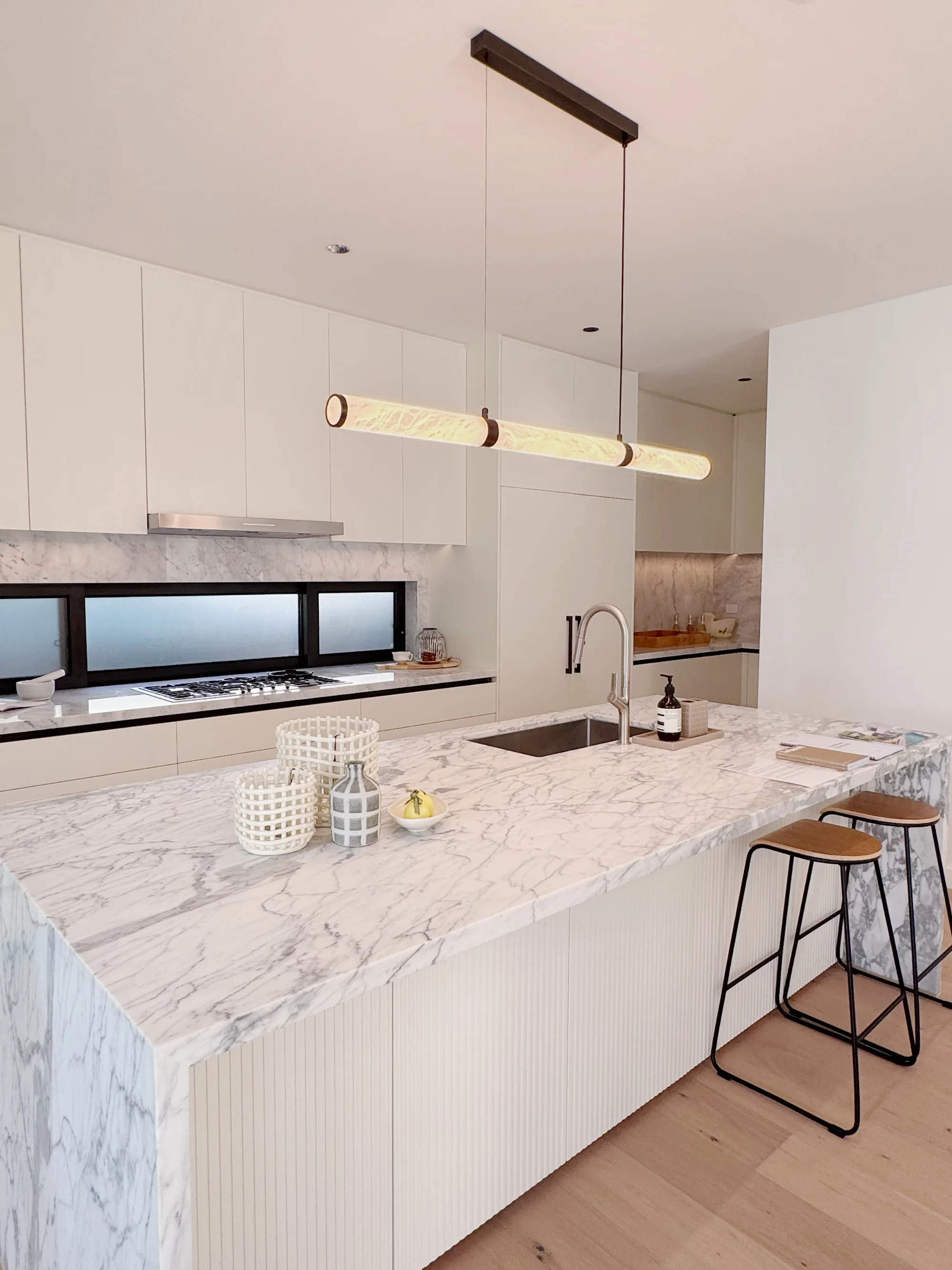 Completed whole-home interiors & joinery detail in Gladesville