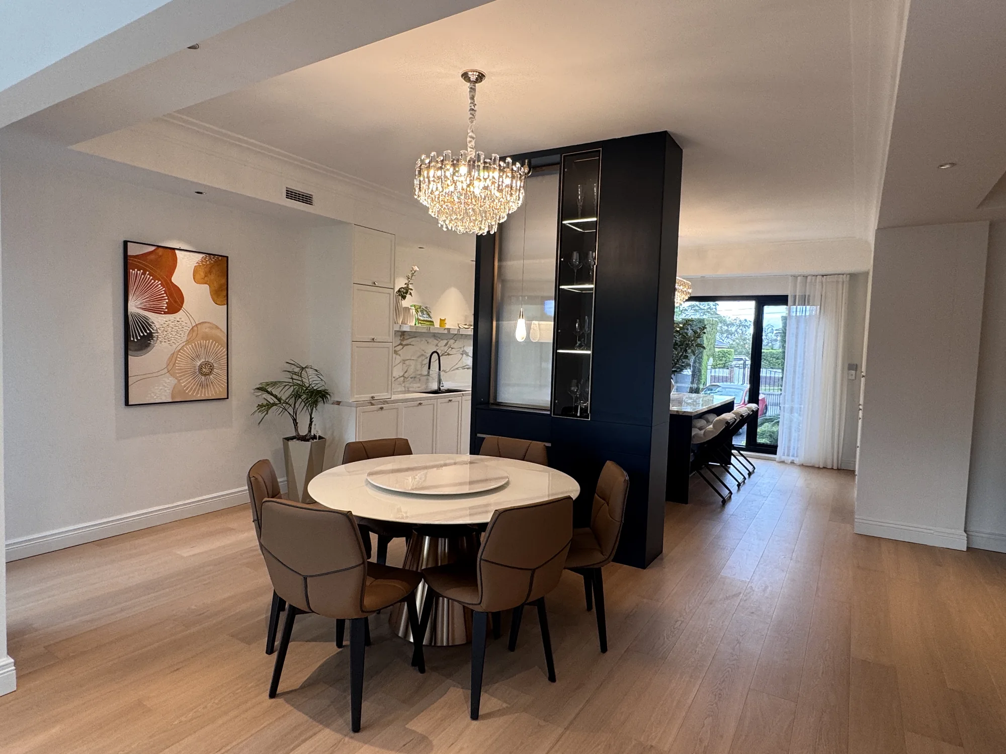 Completed bespoke kitchen & joinery detail in Wahroonga
